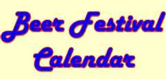 Beer Festival Calendar
